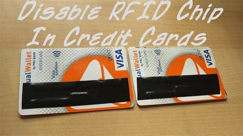 Is there a secure way to disable NFC and RFID on credit cards 